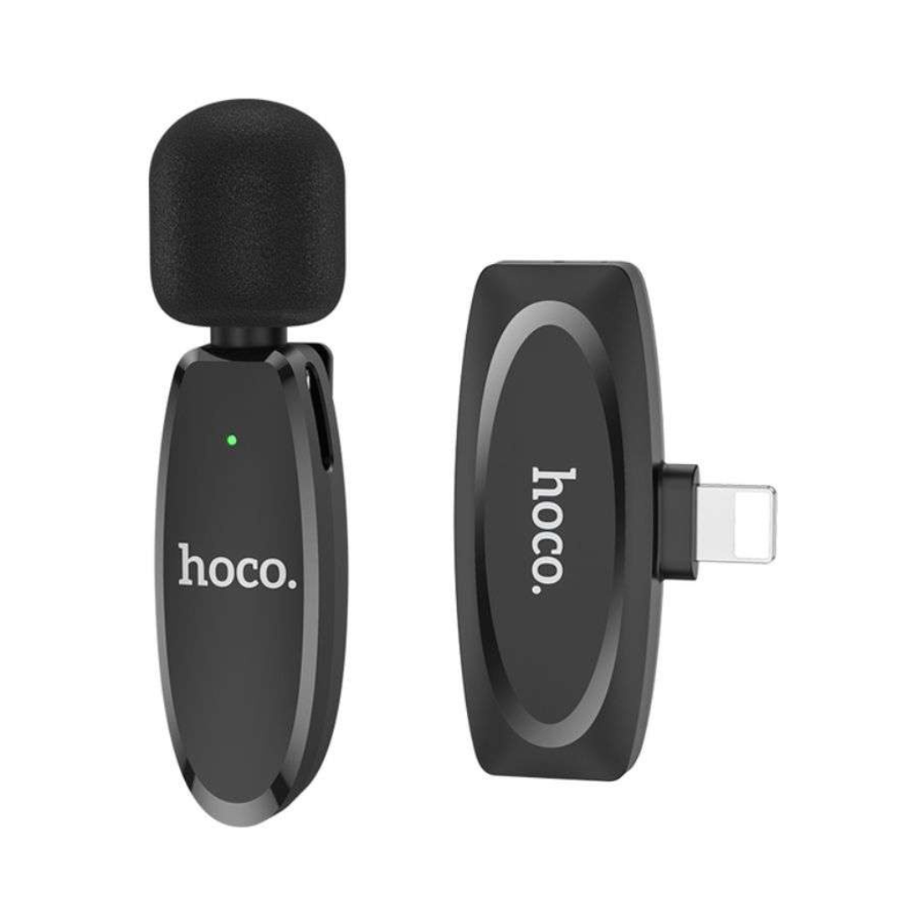 Hoco L15 iPhone Lightning Crystal Lavalier Wireless Digital Microphone Hoco L15 iPhone Lightning Crystal Lavalier Wireless Digital Microphone